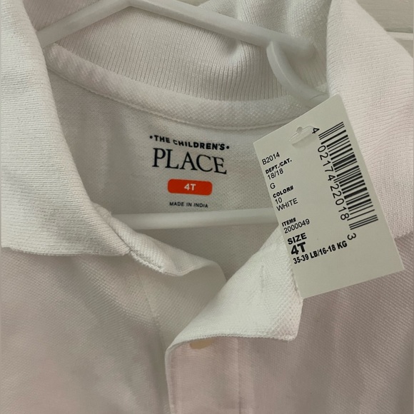 NWT White polo - Picture 2 of 2